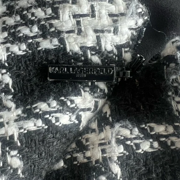 Karl Lagerfeld Tweed Skirt - Picture 5 of 8